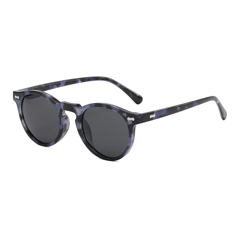 Jett Retro Round Polarized Sunglasses