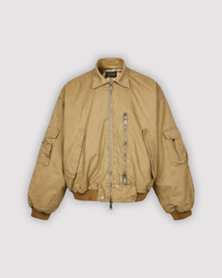 Doudoune bomber matelassée en coton pour homme