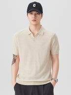 Mens Casual Short Sleeve Polo Shirt