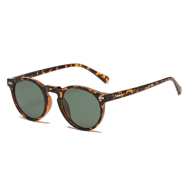 Jett Retro Round Polarized Sunglasses