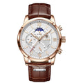LIGE Multifunctional Quartz Watch