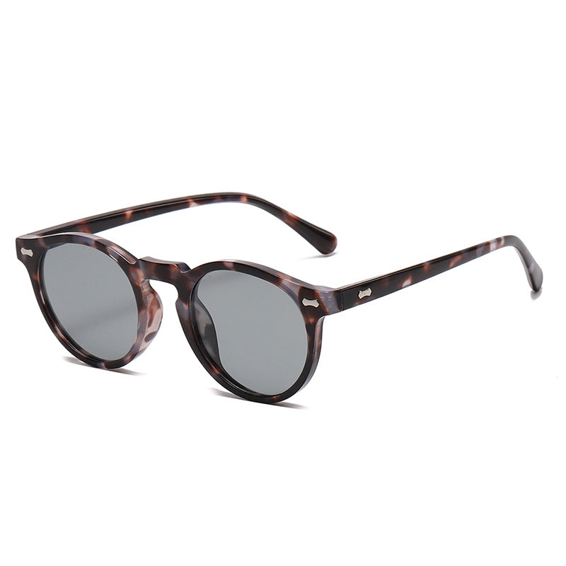 Jett Retro Round Polarized Sunglasses