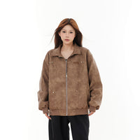 Twist embroidery workwear jacket