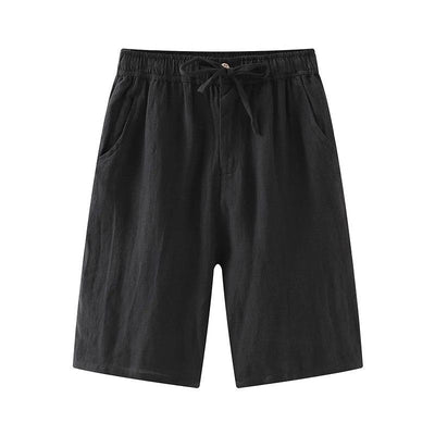 100% Linen Casual Men Shorts