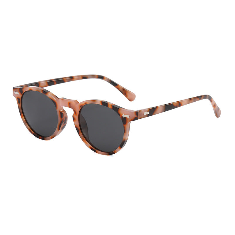Jett Retro Round Polarized Sunglasses