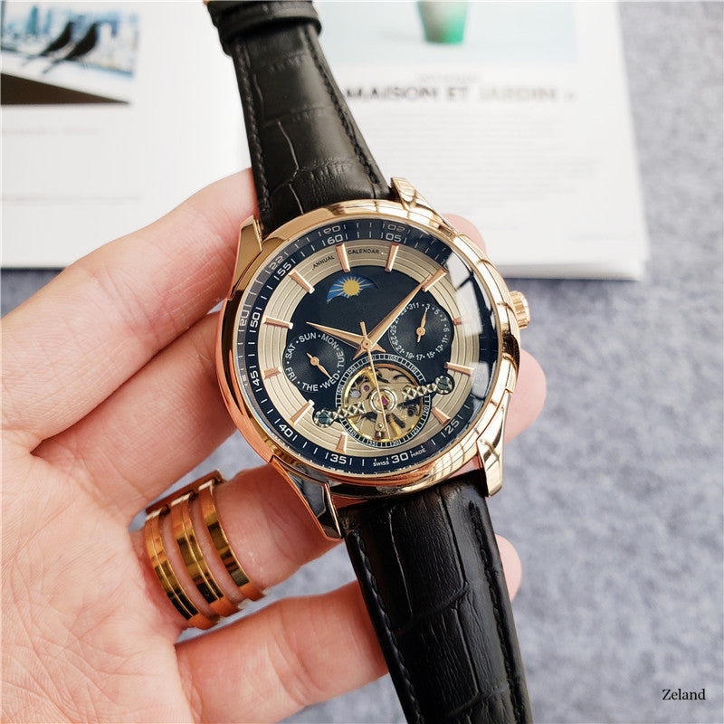 Mechanical automatic steel band watch