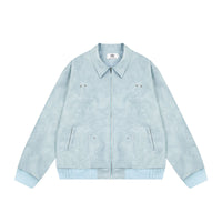 Twist embroidery workwear jacket