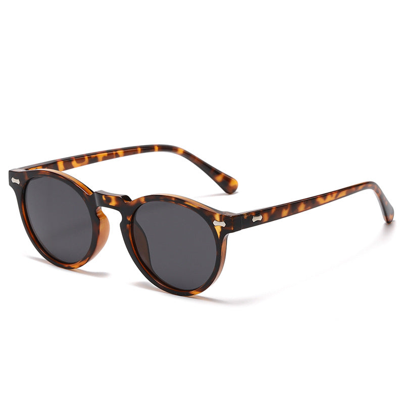 Jett Retro Round Polarized Sunglasses