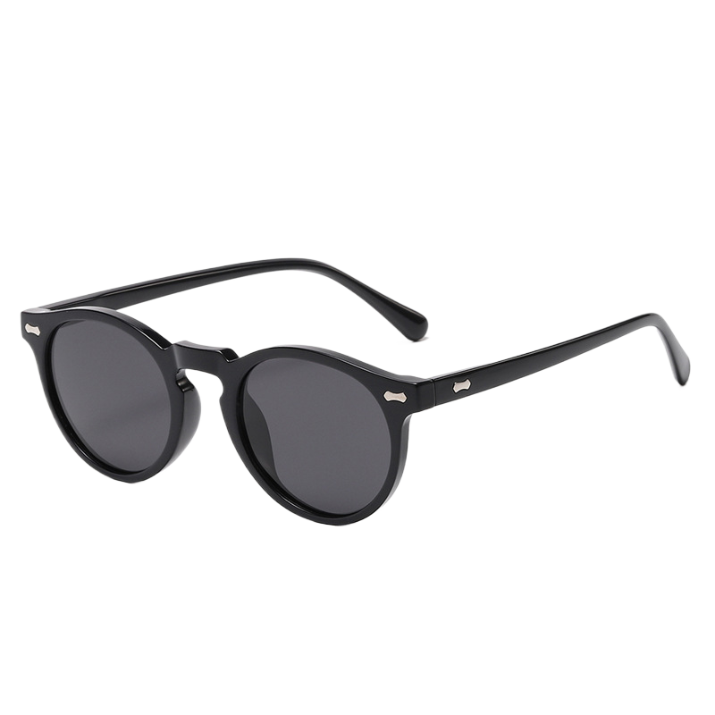 Jett Retro Round Polarized Sunglasses