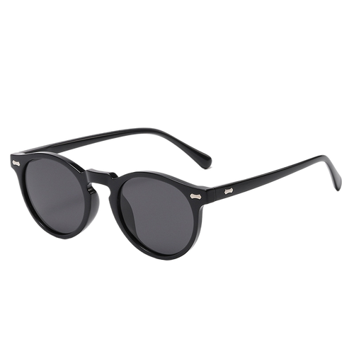 Jett Retro Round Polarized Sunglasses