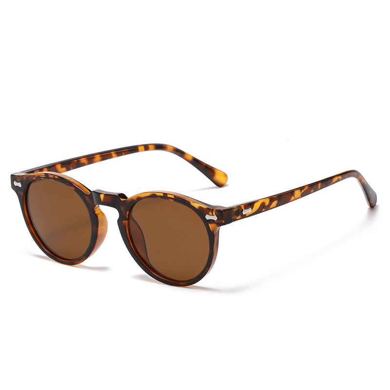 Jett Retro Round Polarized Sunglasses