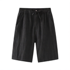 100% Linen Casual Men Shorts