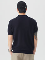 Mens Casual Short Sleeve Polo Shirt