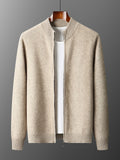 Knitted cashmere cardigan