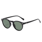 Jett Retro Round Polarized Sunglasses