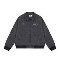Twist embroidery workwear jacket