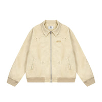 Twist embroidery workwear jacket