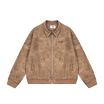 Twist embroidery workwear jacket