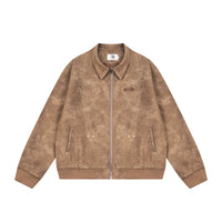 Twist embroidery workwear jacket