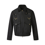 Lapel Jacket Classic Unique High-Grade Short Wide Outerwear Top for Men and Women Vibe