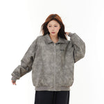 Twist embroidery workwear jacket