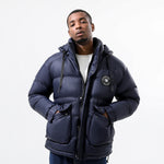 Doudoune Homme Hiver Nylon à Capuche Style Simple