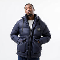 Doudoune Homme Hiver Nylon à Capuche Style Simple