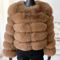 Veste Fourrure Femme 2025 – Fluffy &amp; Glam ✨