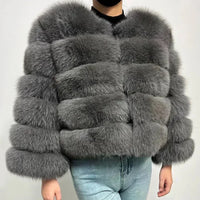 Veste Fourrure Femme 2025 – Fluffy &amp; Glam ✨