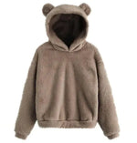 Veste à capuche oreilles de lapin