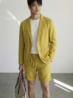 Italian Style Linen Business Jacket