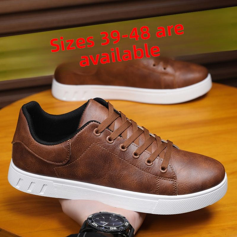 Men's Casual Sneakers Round Toe Breathable Shoes