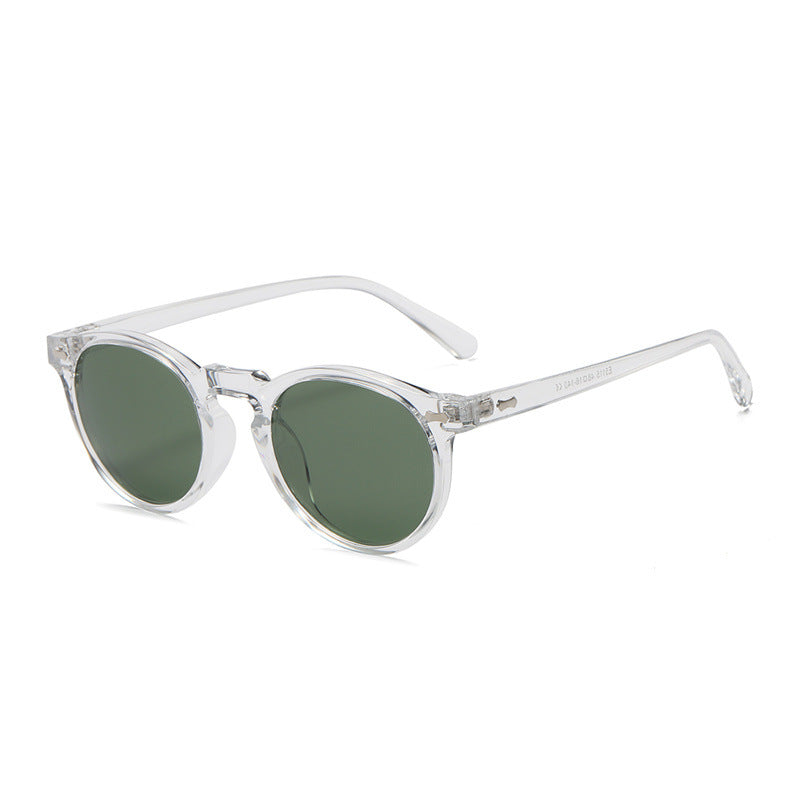 Jett Retro Round Polarized Sunglasses