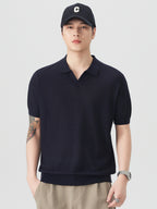 Mens Casual Short Sleeve Polo Shirt