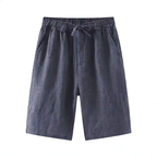100% Linen Casual Men Shorts