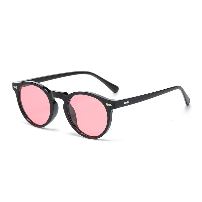 Jett Retro Round Polarized Sunglasses