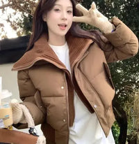 Veste d'hiver à revers