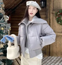 Veste d'hiver à revers