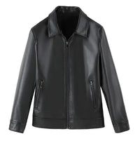 Veste en cuir pour hommes