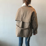 Veste d'Hiver à Col en Fourrure Épaisse pour Femme 2020